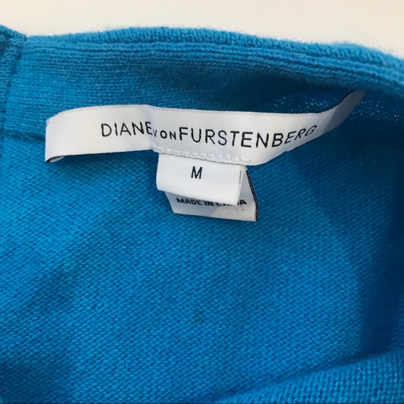 DVF Wool Sweater Sz M - Picture 2 of 4
